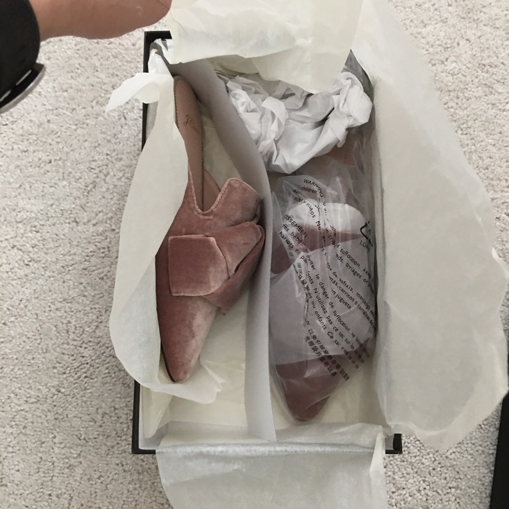 NWT J.Crew Velvet Marina Slide - BRAND NEW IN BOX